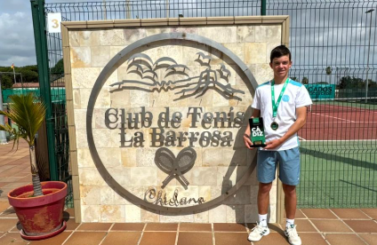Oliver Aguilar campeón del campeonato provincial de Cádiz categoría infantil